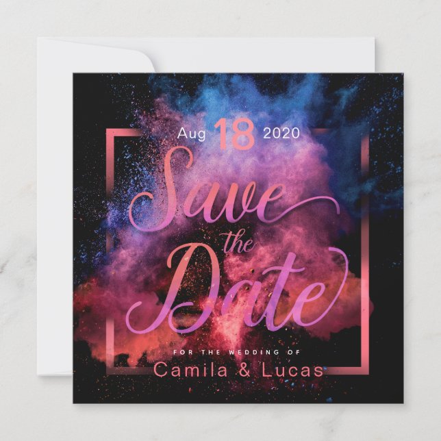 Reserve A Data Vibrant Holi Powder Design (Frente)