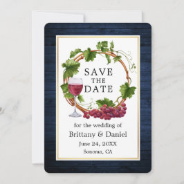 Reserve A Data Vinhas De Vidro De Vidro Vermelhos