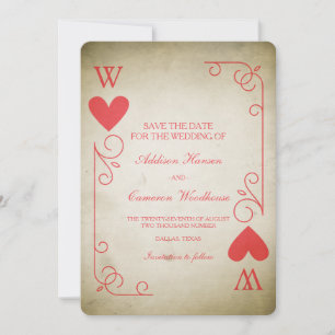 Reserve A Data Vintage Ace of Hearts Salve a Data