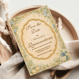 Reserve A Data Vintage Coastal Garden Quinceañera