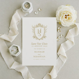 Reserve A Data Vintage Crest Casamento do Velho Money