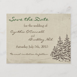 Reserve A Data Vintage Evergreen Wedding Salvar Data