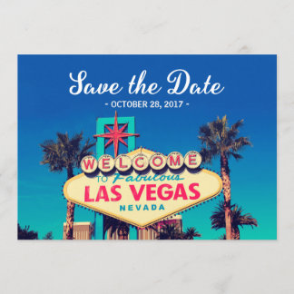 Reserve A Data Vintage Las Vegas Foto - Salve o Casamento de Data