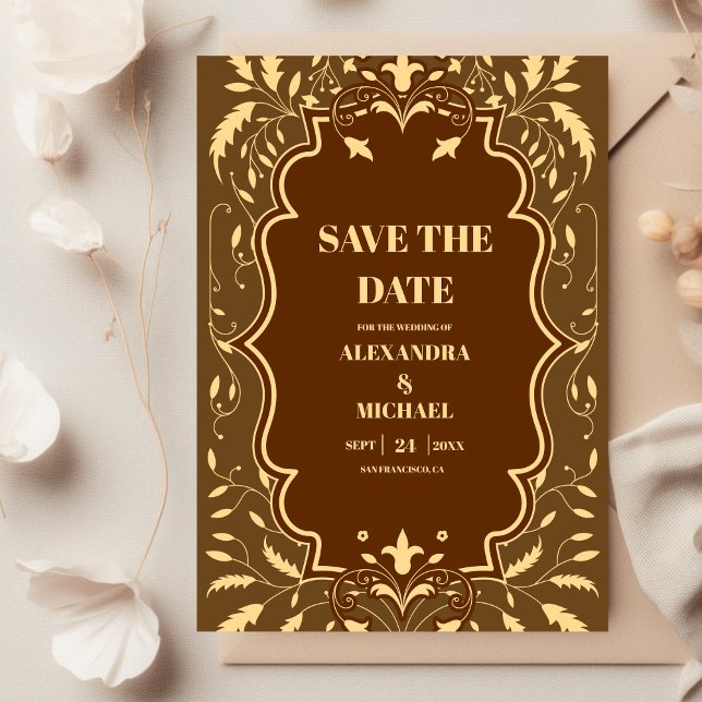 Reserve A Data Vintage Library Book Wedding (Criador carregado)