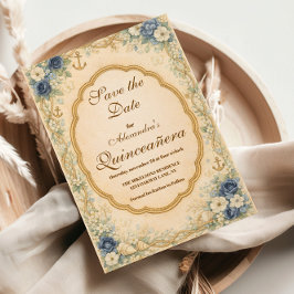 Reserve A Data Vintage Navy Coastal Quinceañera