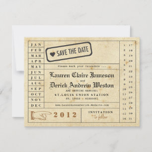 Reserve A Data Vintage Punch Card Salvar a data