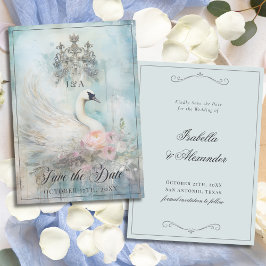 Reserve A Data Vintage Royal Swan Princess Fairytale Wedding 