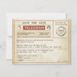 Reserve A Data vintage salve a data dos telegramas antigos