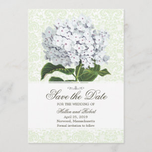 Reserve A Data Vintage White Hydrangea Salvar Data