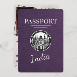 Reserve A Data Violet Purple India Passport Salvar Data