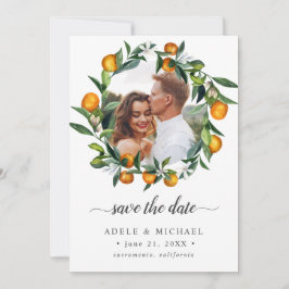 Reserve A Data Vivid Tangerine Citrus Blossom foto para salvar a