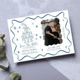 Reserve A Data Voos Whimsical | Portas Desenhadas à Mão | Casamen