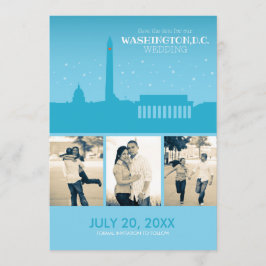Reserve A Data Washington D.C. Wedding Save-the-date
