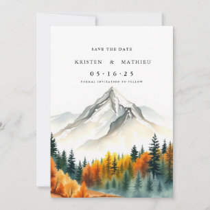 Reserve A Data Watercolor Custom Mountain