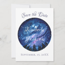 Reserve A Data Watercolor Starry Night Sky