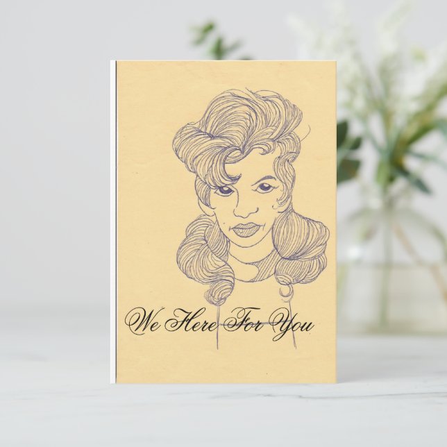 Reserve A Data We Here For You-Law firm card (Em pé/Frente)