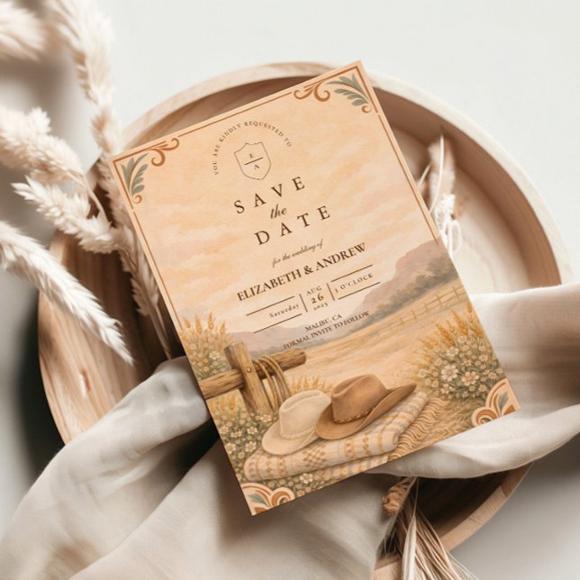 Reserve A Data Western Desert Ranch Wedding (Criador carregado)