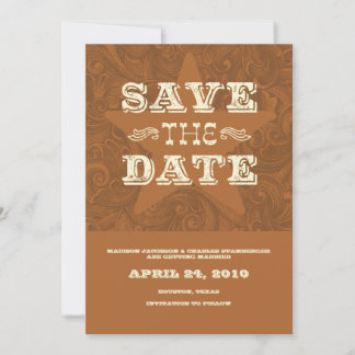Reserve A Data Western Save The Date (escuro)