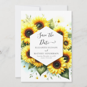Reserve A Data Whimsical Romance Sunflower Wedding