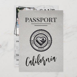 Reserve A Data White California Passport Salvar a Data