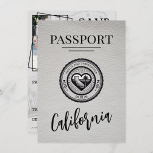 Reserve A Data White California Passport Salvar a Data