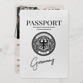 Reserve A Data White Germany Passport Salvar Data