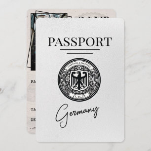 Reserve A Data White Germany Passport Salvar Data