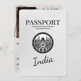 Reserve A Data White India Passport Salvar Data