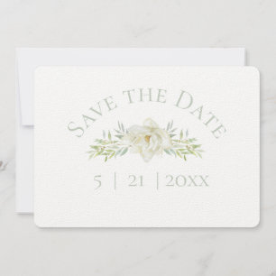 Reserve A Data White Magnolia Salve a Data Casamento