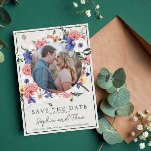 Reserve A Data Wildflower Boho Floral Wedd Love