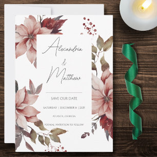 Reserve A Data Winter Poinsettia