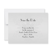 Winter Wonderland Wedding Save Date (Casamento Won