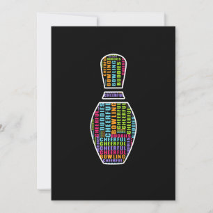 Reserve A Data Womens Cheerful Bowling Squad Artwork T-Shirt