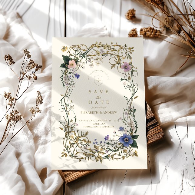 Reserve A Data Woodland Fern Wedding (Criador carregado)