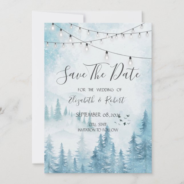 Reserve A Data Woodland,Forest,Pine Trees Luzes Salvem A Data (Frente)