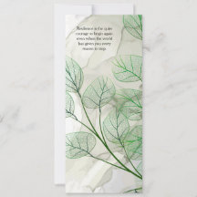 Resiliência e Cartão de Coragem