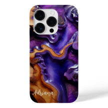 Resina capa de telefone, Design de madeira queimad