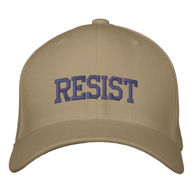 Resist Gorro Bordado, Boné de Lã Flexfit Básico (Frente)