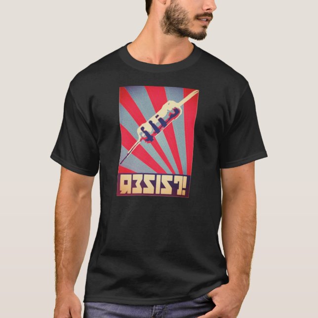 Resista a camisa da propaganda (Frente)