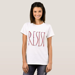 RESISTA camisas de T