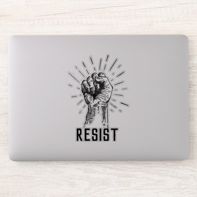 Resiste o adesivo resistente (Computador)