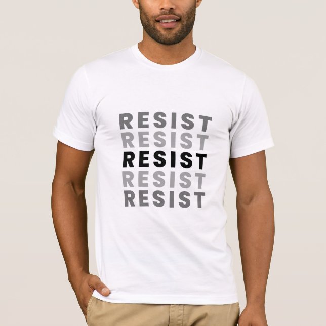 Resistência À Camisa De Ativismo Político, Movimen (Frente)