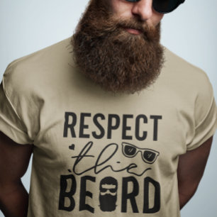 Respeite a Barba Design Divertido