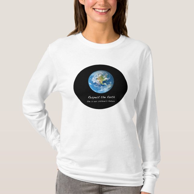 Respeite a Camisa da Terra (Frente)