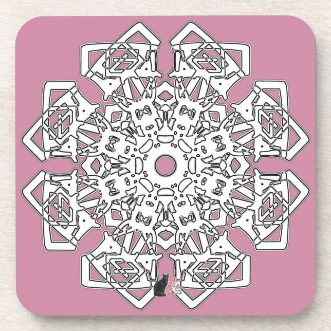 Respeite a Porta copos de Octa Glyph Dawn (Frente)