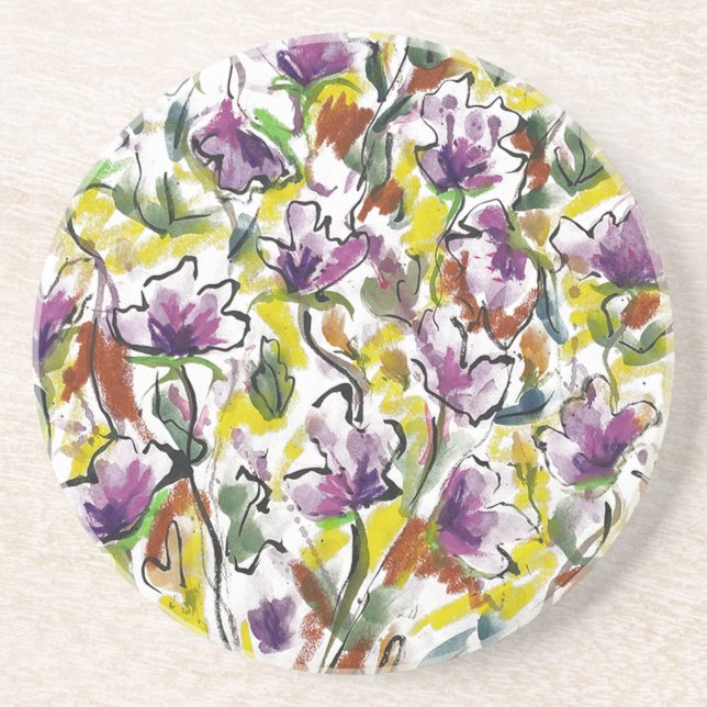 Respeite a Porta copos de Sandstone (Frente)