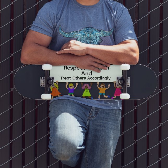 Respeite a Si Mesmo Skateboard (Ao ar livre 3)