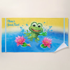 Respingo feito sob encomenda do Leapfrog de toalha