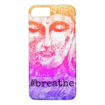 Respire capas de iphone da arte de Buddha
