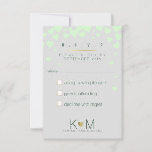 responder rsvp . amor romântico casamento